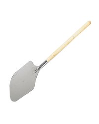 Лопата для пиццы алюмин.,дерево ,L=87,5/35,B=30см металлич.,св. дерево