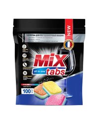 Таблетки для посудомоечных машин MIX TABS "Все в одном", 100 шт. (х1/3)