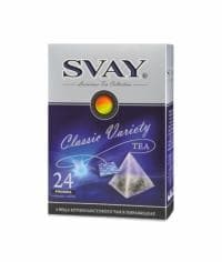 Чай SVAY Classic Variety Ассорти 24 п. (пирамидка) 54 гр