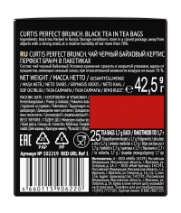 Чай черный Curtis PERFECT BRUNCH 25 саше × 1,7 г