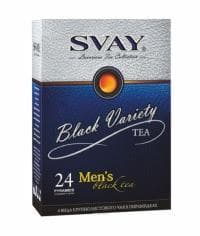 Чай черный SVAY Black Variety Mens 24 п. (пирамидка)