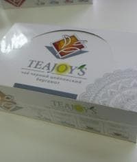 Чай черный TeaJoys цейлонский бергамот 100 пак. × 2 г