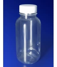 Бутылка ПЭТ прозрачная с крышкой 0,3 л горлышко d=38 мм