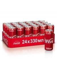 Газированный напиток Coca-Cola Classic 330мл