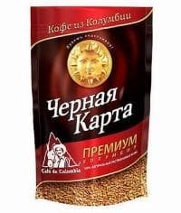 Кофе раств. Черная Карта Premium пакет 75 г