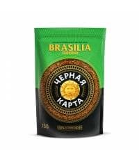 Кофе раств. Черная Карта Exclusive Brasilia пакет 150 г