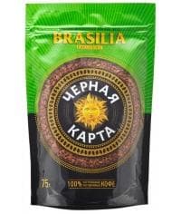 Кофе раств. Черная Карта Exclusive Brasilia пакет 75 г