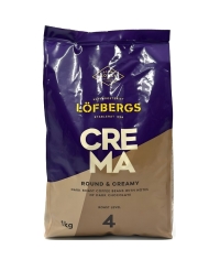 Кофе в зернах Lofbergs Crema 1000 г