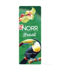 Кофе в зернах NORR 55 BRAZIL с попугаем 1000 г