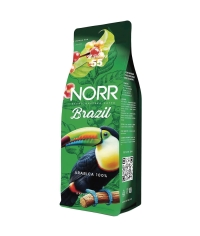 Кофе в зернах NORR 55 BRAZIL с попугаем 1000 г