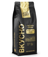 ВКУСНО КОФЕ в зернах Italiano Crema 1000 г