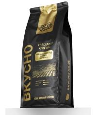 ВКУСНО КОФЕ в зернах Italiano Crema 1000 г