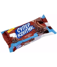 Супер Контик Печенье-сэндвич Шоколадный вкус 100 г Супер Контик Печенье-сэндвич Шоколадный вкус 100 г