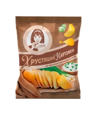 Чипсы Хрустящий картофель Сметана и лук 40 г
