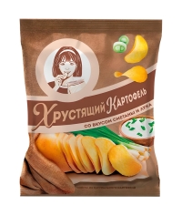 Чипсы Хрустящий картофель Сметана и лук 40 г