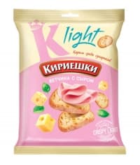 Сухарики Кириешки Light Ветчина с сыром 80 г