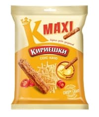 Сухарики ржаные Кириешки Maxi Начо 60 г