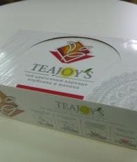 Чай каркаде TeaJoys клубника и малина 100 пак. × 1.5 г