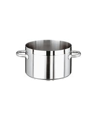 Кастрюля без крышки (индукция) сталь нерж. 30,8л D=40,H=24,5,L=56,5см металлич.