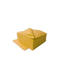 Салфетки бумажные однослойные 33*33см[400шт] желт.