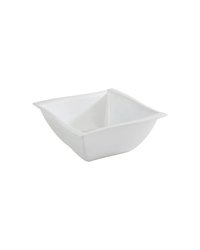 Салатник квадратный пластик 2,4л ,H=11,L=25,B=25см белый