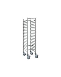 Тележка для гастроемкостей GN 1/1 20 ярусов сталь нерж. ,H=165,L=63,B=46см серебрист.