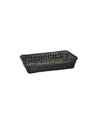 Корзина для хлеба GN2/3 полипроп.,сталь нерж. ,H=10,L=35,4,B=32,5см коричнев.