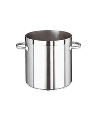Кастрюля без крышки (индукция) сталь нерж. 10л D=24,H=24см металлич.