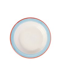 Блюдце «Рио Блю» для масла фарфор D=11,H=2см белый,синий