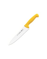 Нож поварской «Профешионал Мастер» сталь нерж.,пластик ,L=29/15см желт.