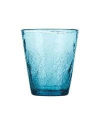 Олд фэшн (стакан) «Колорс» стекло 310мл D=9,H=10см голуб.