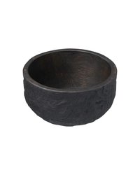 Миска большая дуб D=24,H=13см черный дуб