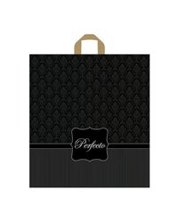Пакет ПЭ с петлевой ручкой 37х40+3см (95) (Перфекто сильвер) Тико (х25/300)