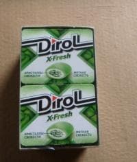 Жевательная резинка Dirol X-Fresh Мятная свежесть 16 г