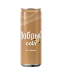 Добрый Cola Ваниль 330 мл ж/б