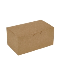 Контейнер для наггетсов DoECO Fast Food Box L Крафт 150×91×70 мм