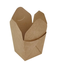 Упаковка картонная для лапши DoECO NOODLES 700 Крафт 88×78×109 мм Упаковка картонная для лапши DoECO NOODLES 700 Крафт 88×78×109 мм