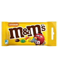 Драже M&Ms с Арахисом в шоколадной глазури 45 г