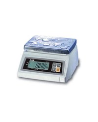 Весы электр.SW-10W 10кг с адапт.влагозащ. пластик,металл ,H=13,7,L=28,7,B=26см 10вт белый