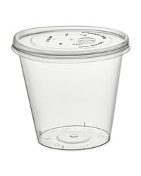Стакан Bubble cup/шейкер глянец ПП 1023 D=90мм цвет прозр. 255/300мл ОЗЛП/ВЗЛП (х50/500)