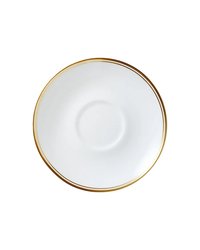 Блюдце «Беништ Голд» для 82107AND0411A кост.фарф. D=14,5см белый,золотой