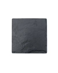 Блюдо для подачи «Слэйт» пластик ,L=25,4,B=25,4см черный