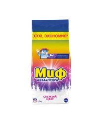 Порошок стиральный 15кг Миф Автомат, в ассортименте