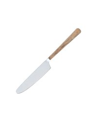 Нож столовый «Концепт №10» сталь нерж. ,L=23см горчич.,металлич.