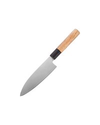 Нож для мяса «Деба» сталь нерж.,дерево ,L=16,5/30,5см бежев.,металлич.