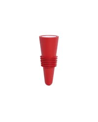 Пробка для вина «Bouchon universel Rouge Beaune» пластик,силикон D=24,H=63мм красный