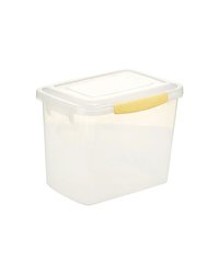Контейнер для продуктов с крышкой полипроп. 10л ,H=23,L=30,B=22см прозр.