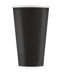 Бумажный стакан ECO CUPS Черный d=90 500 мл