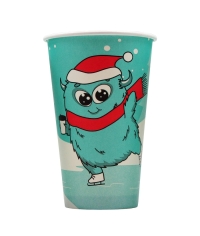 Бумажный стакан Пак Новогодний d=90 450 мл