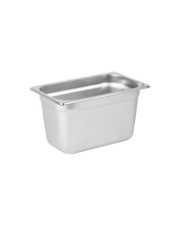 Гастроемкость GN 1/4 сталь нерж. 4,1л ,H=15,L=26,5,B=16,2см металлич.
